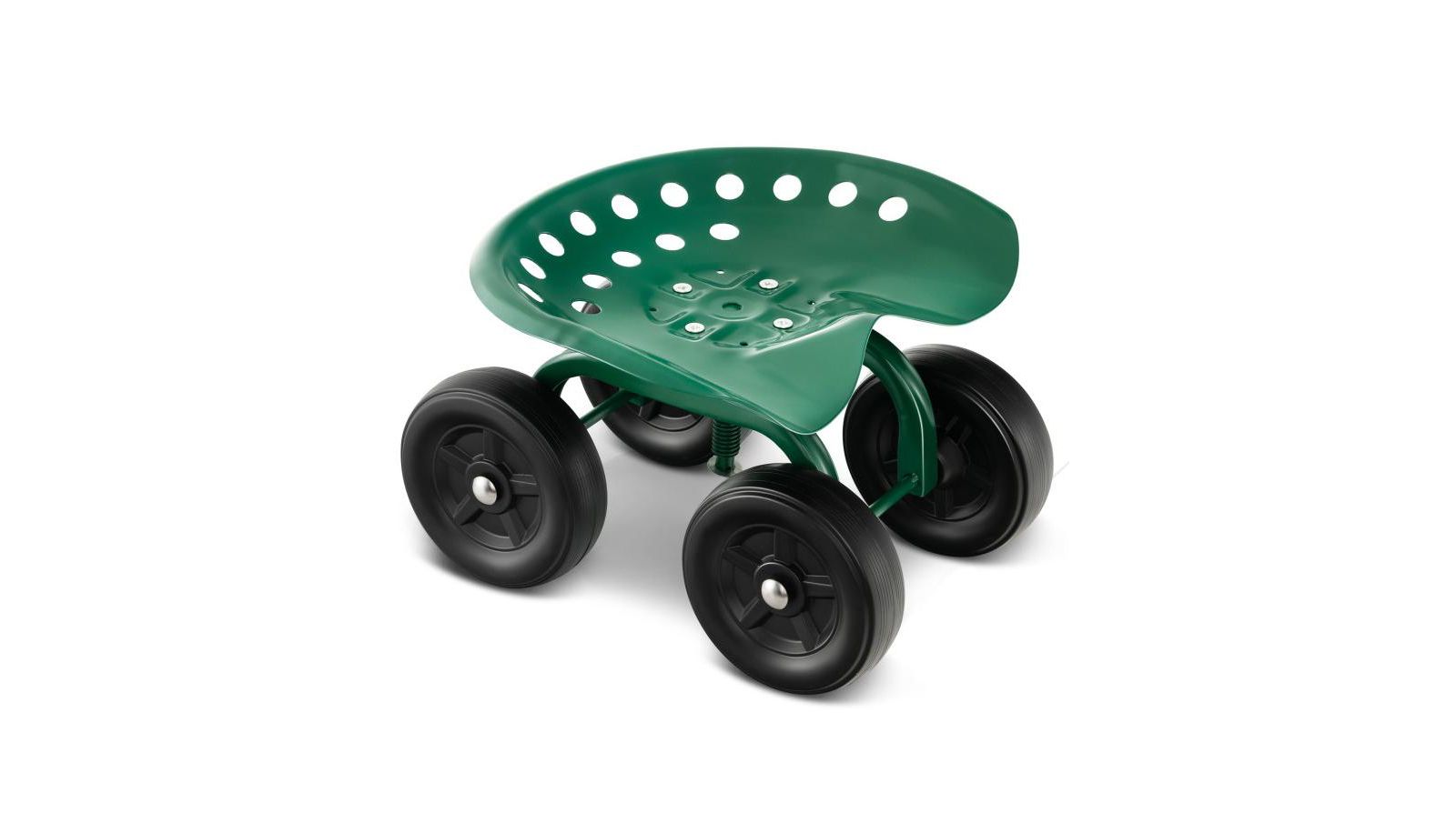 Rolling Garden Stool with 360 Degree Swivel Seat for Gardening and Yard Work