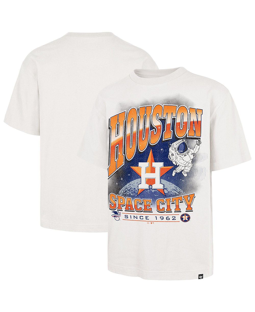 Men's '47 White Houston Astros Regional Upland Foundation T-Shirt