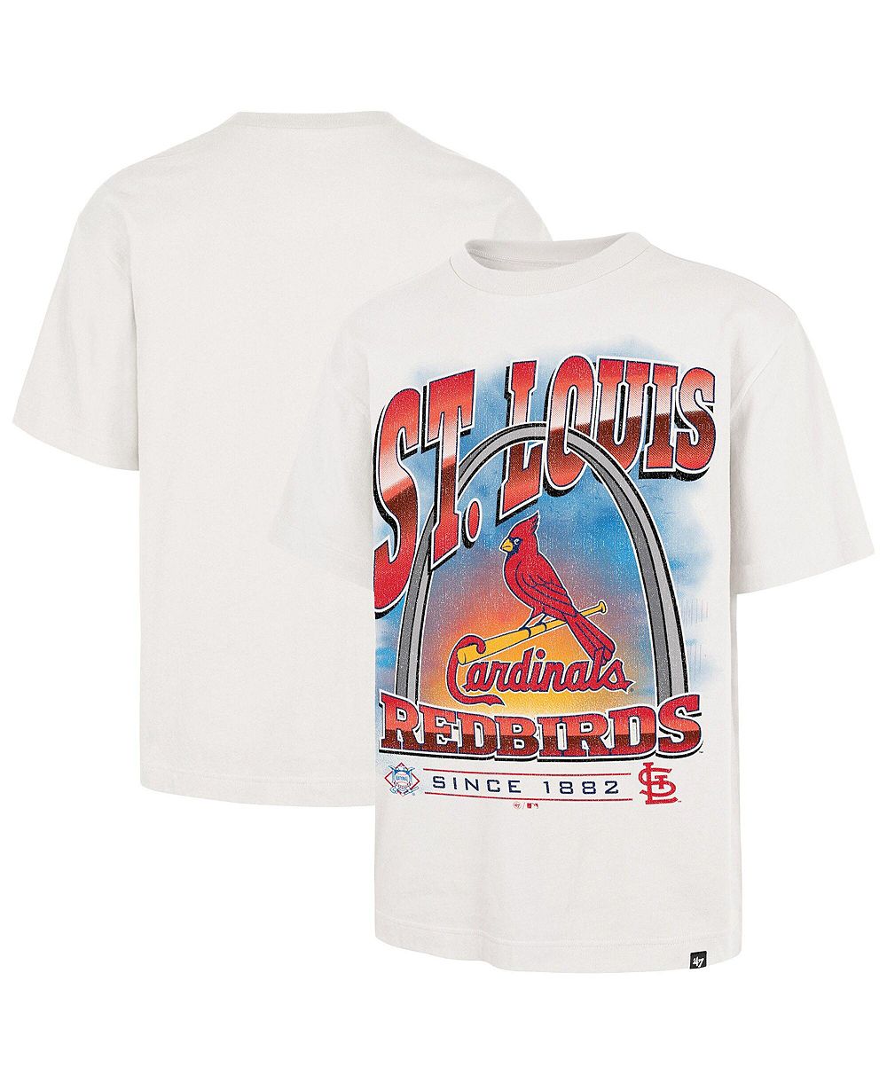Мужская футболка '47 Brand White St. Louis Cardinals Regional Upland Foundation