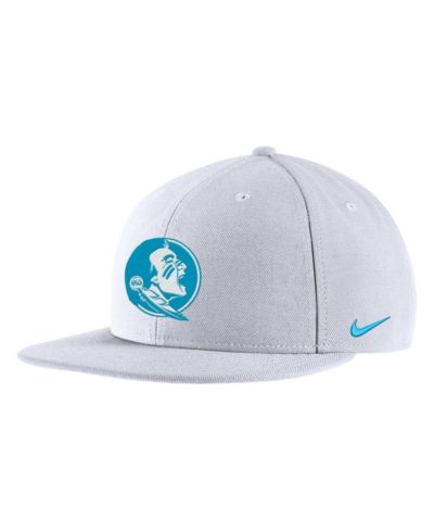 Мужская кепка Nike Florida State Seminoles Heritage Snapback, белая