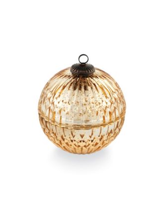 Стеклянный рождественский шар Illume Winter White
