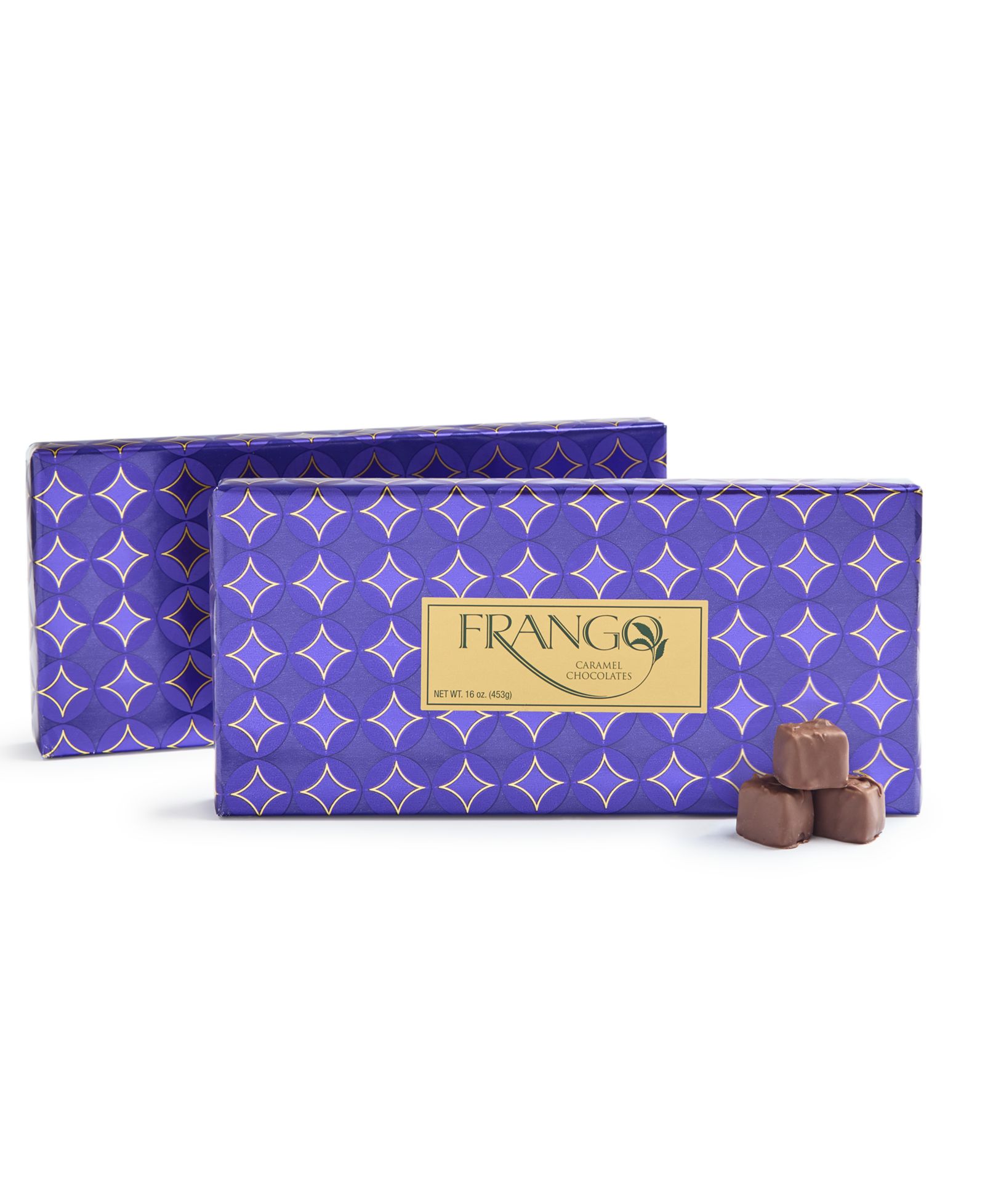 Frango Chocolates набор шоколада с карамелью, 2 упаковки по 1 LB