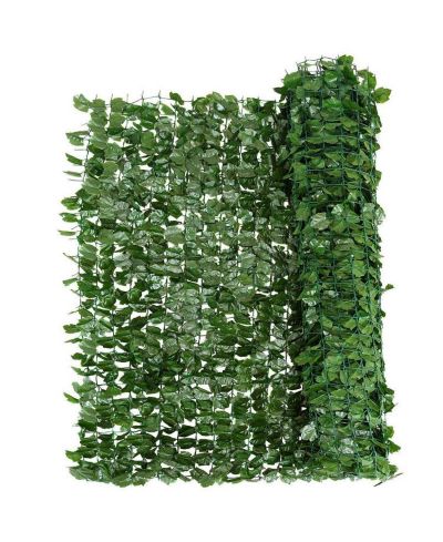 Faux Ivy Leaf Decorative Privacy Fence for Outdoor Spaces