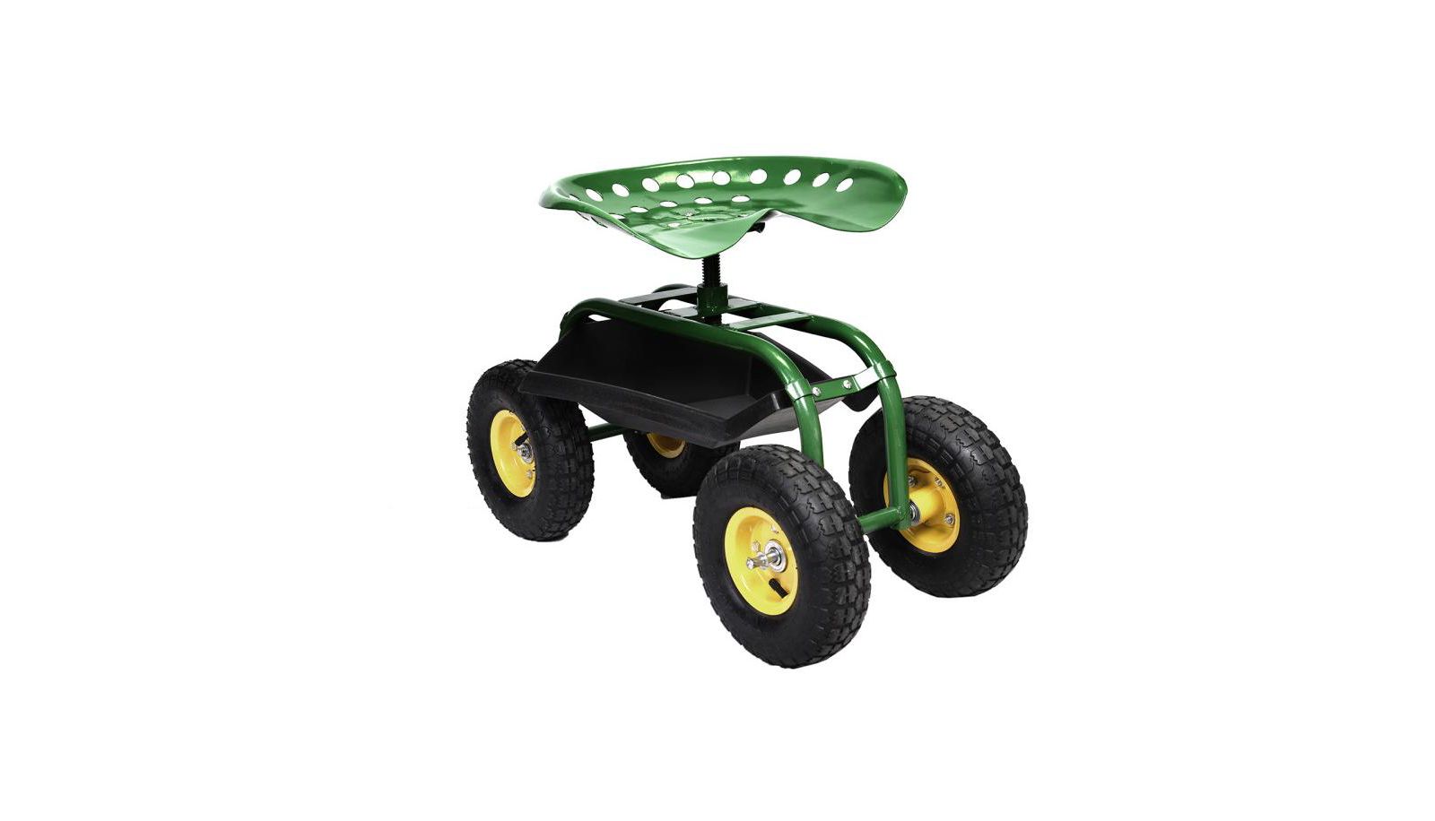 Садовая тележка с Heavy Duty лотком для инструментов для работ на открытом воздухе
