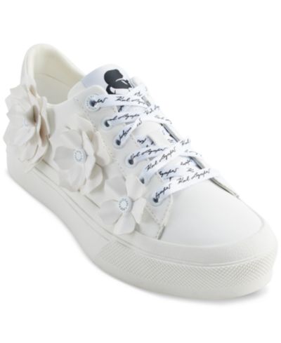 Женские кроссовки KARL LAGERFELD PARIS Georgia Lace-Up Embellished