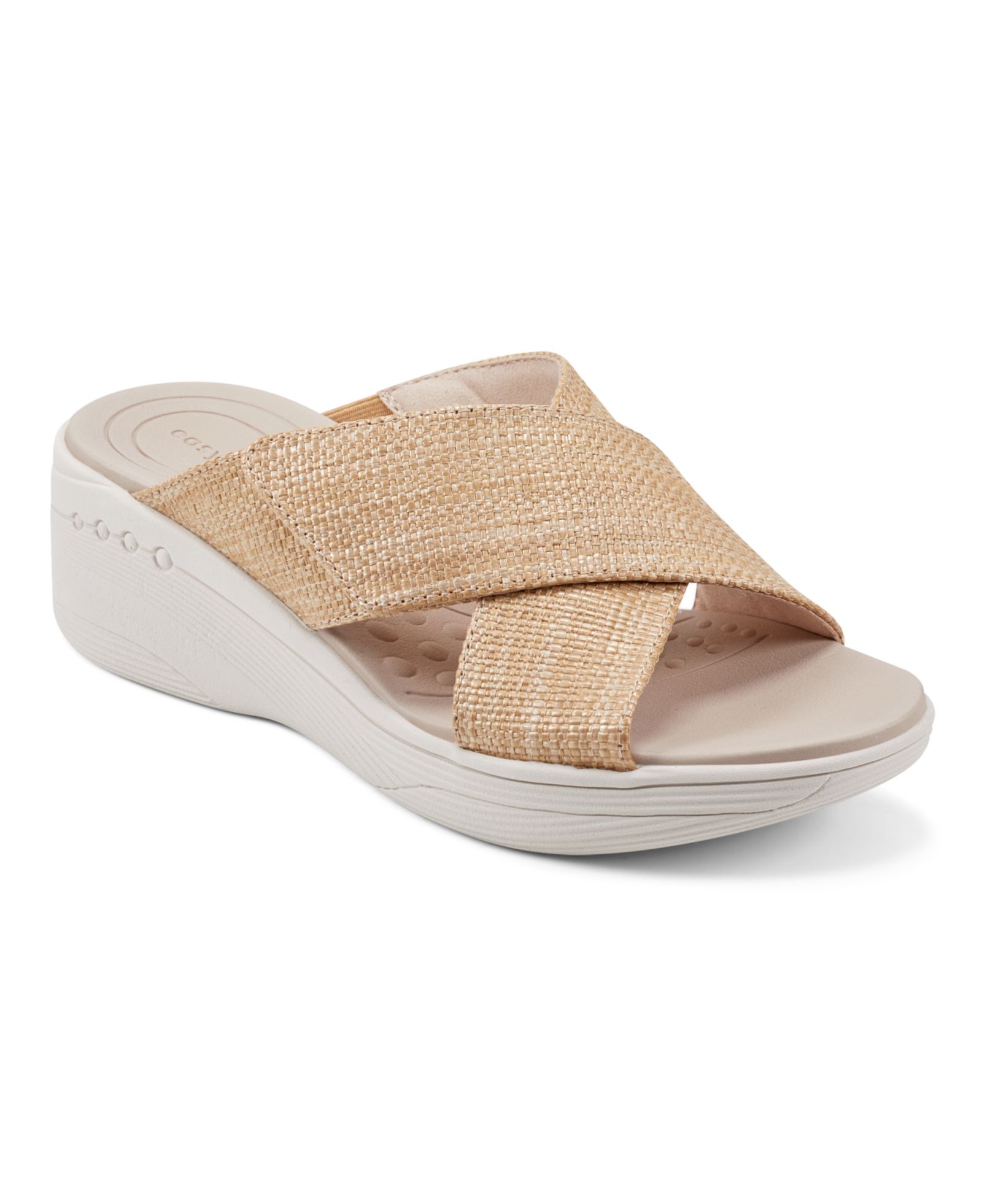 Женские сандалии Easy Spirit Bindie Crisscross Lightweight Wedge