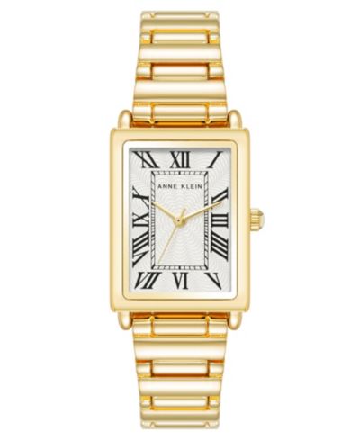 Anne Klein женские кварцевые часы с золотистым сплавным браслетом, 21 мм