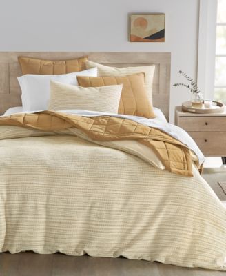 Oake Basketweave Geo 3-Pc. Comforter Set, King, Exclusively at Macy’s