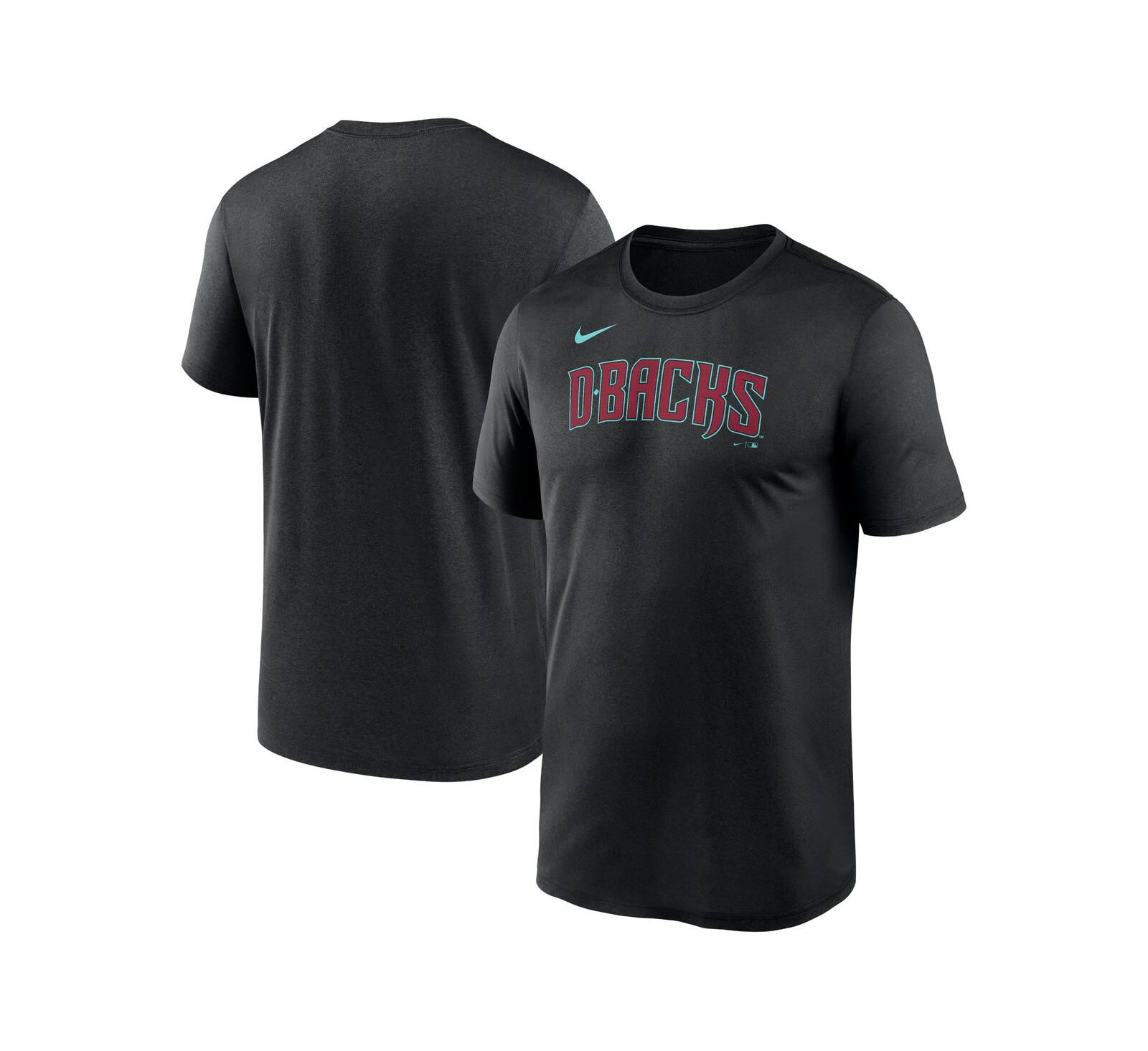 Мужская футболка Nike Black Arizona Diamondbacks Fuse Legend