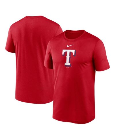 Мужская футболка Nike Texas Rangers Legend Fuse красного цвета