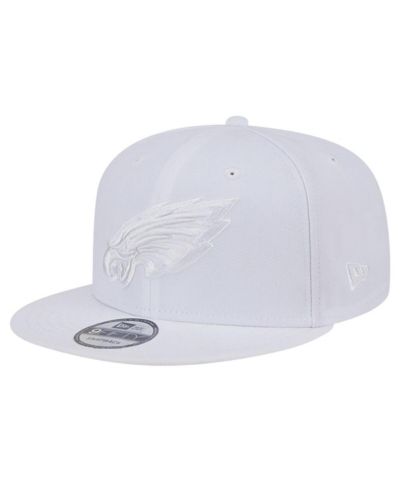 New Era мужская белая кепка Philadelphia Eagles Main White on White 9Fifty Snapback