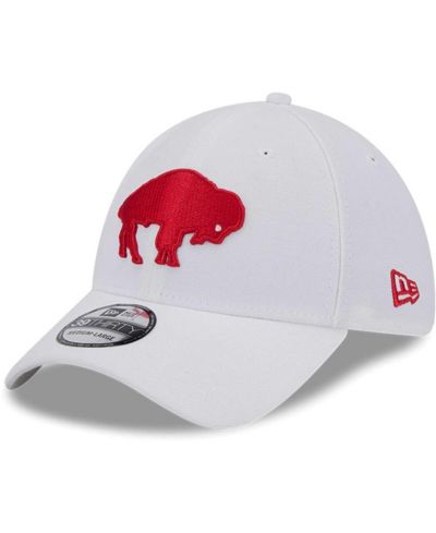 New Era Мужская кепка 39Thirty Flex White Buffalo Bills Throwback