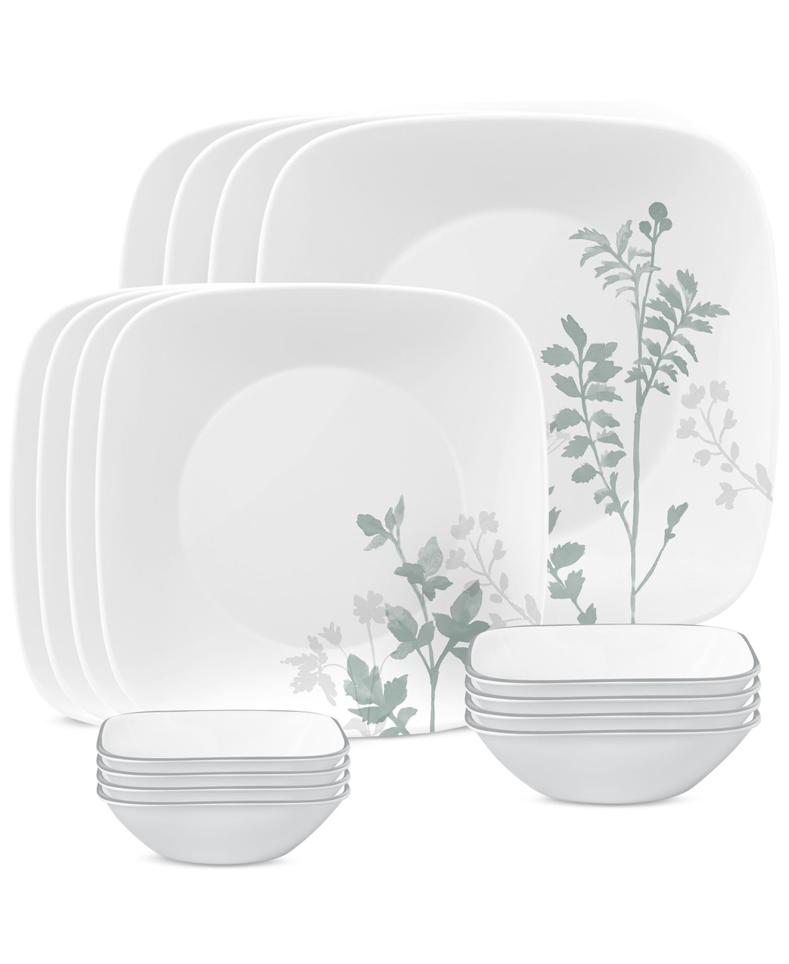 Corelle Amalie 16 Pc. Dinnerware Set, Service for 4
