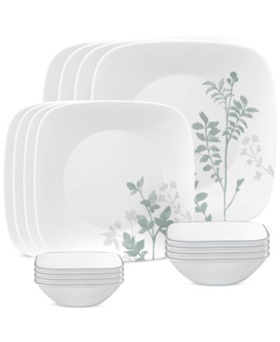 Corelle Amalie 16 Pc. Dinnerware Set, Service for 4