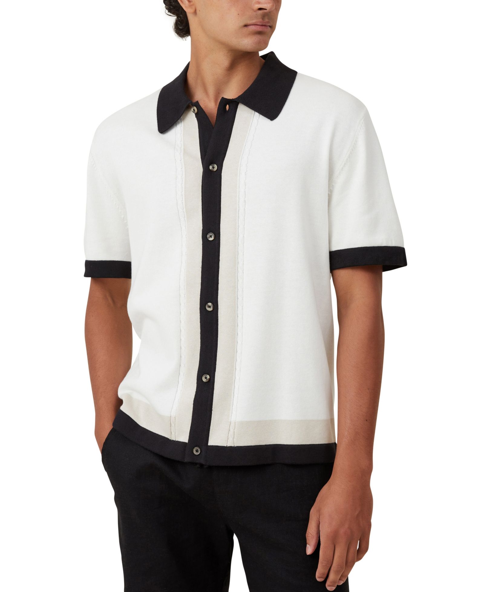 Мужская рубашка COTTON ON Men's Pablo Short Sleeve