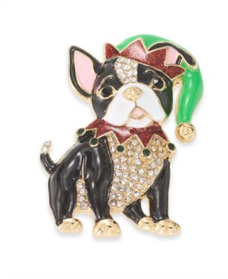 Значок-булавка Holiday Lane Boston Terrier Hat Pin