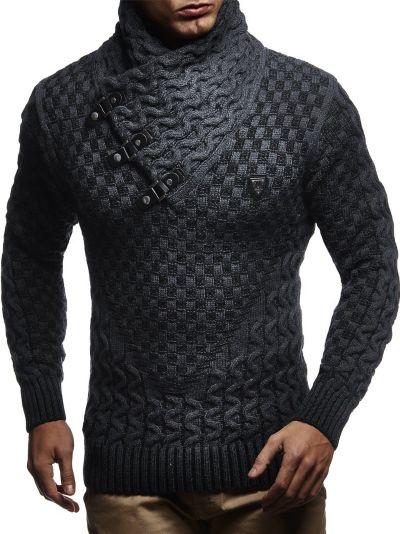 Мужской вязаный джемпер Leif Nelson Chunky Knit