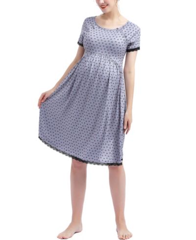 Женская ночная рубашка для кормящих kimi + kai Maternity Exa Nursing