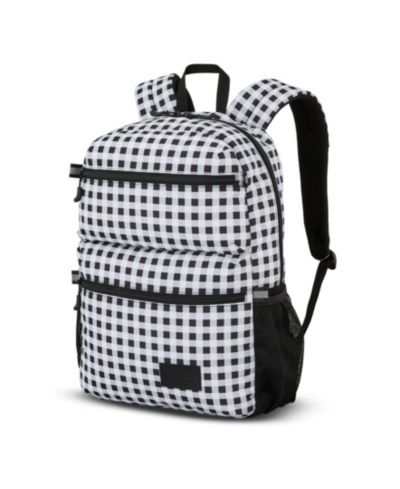 Gingham, Black