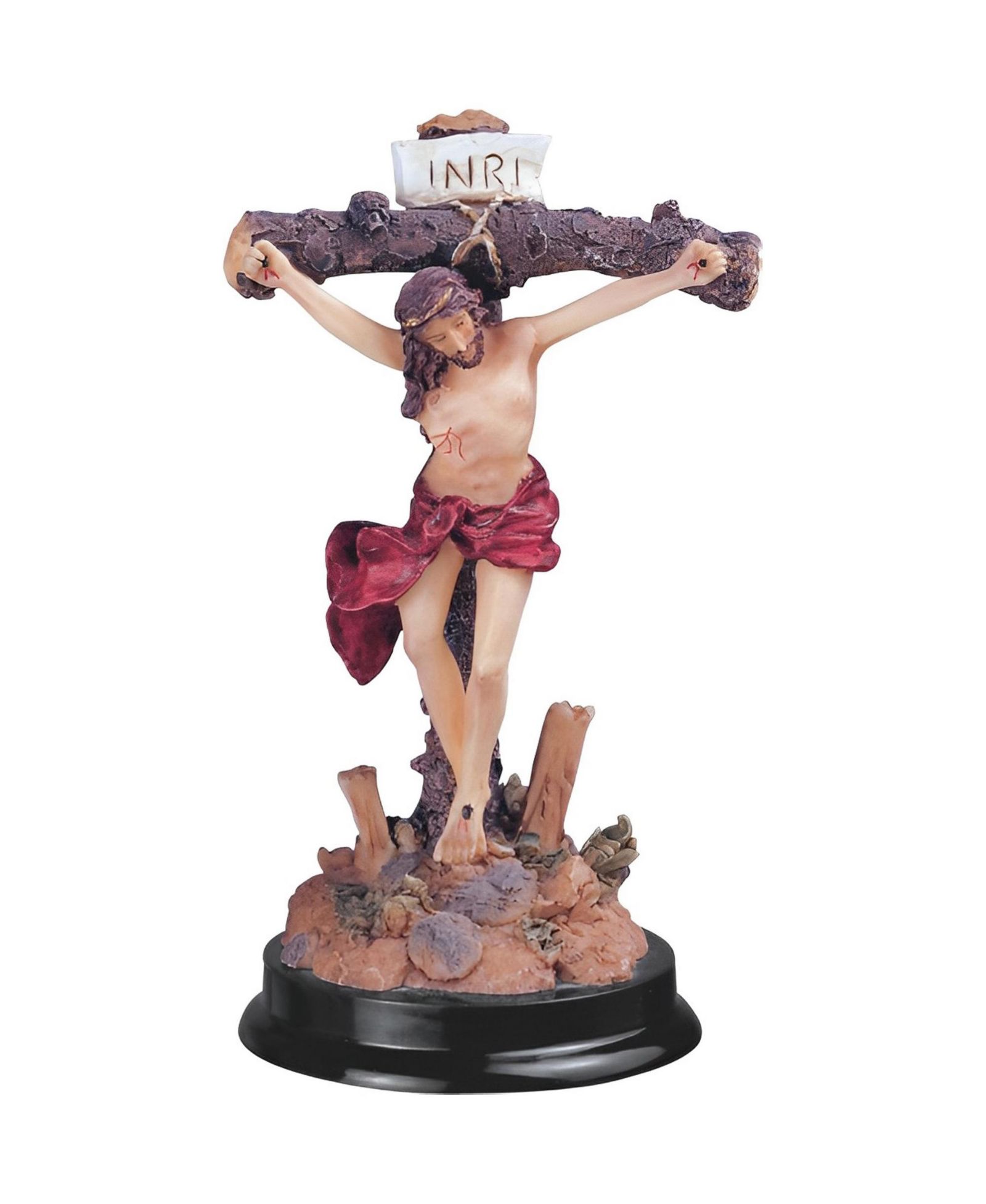 FC Design 5"H Jesus Nailed On The Cross Wall Plaque Crucifix Holy Home Decor Perfect Gift for House Warming, Holidays and Birthdays