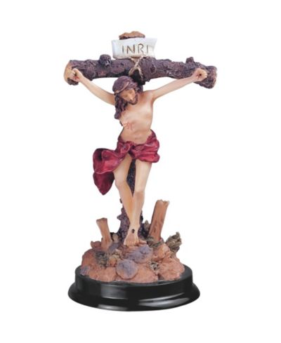 FC Design 5"H Jesus Nailed On The Cross Wall Plaque Crucifix Holy Home Decor Perfect Gift for House Warming, Holidays and Birthdays