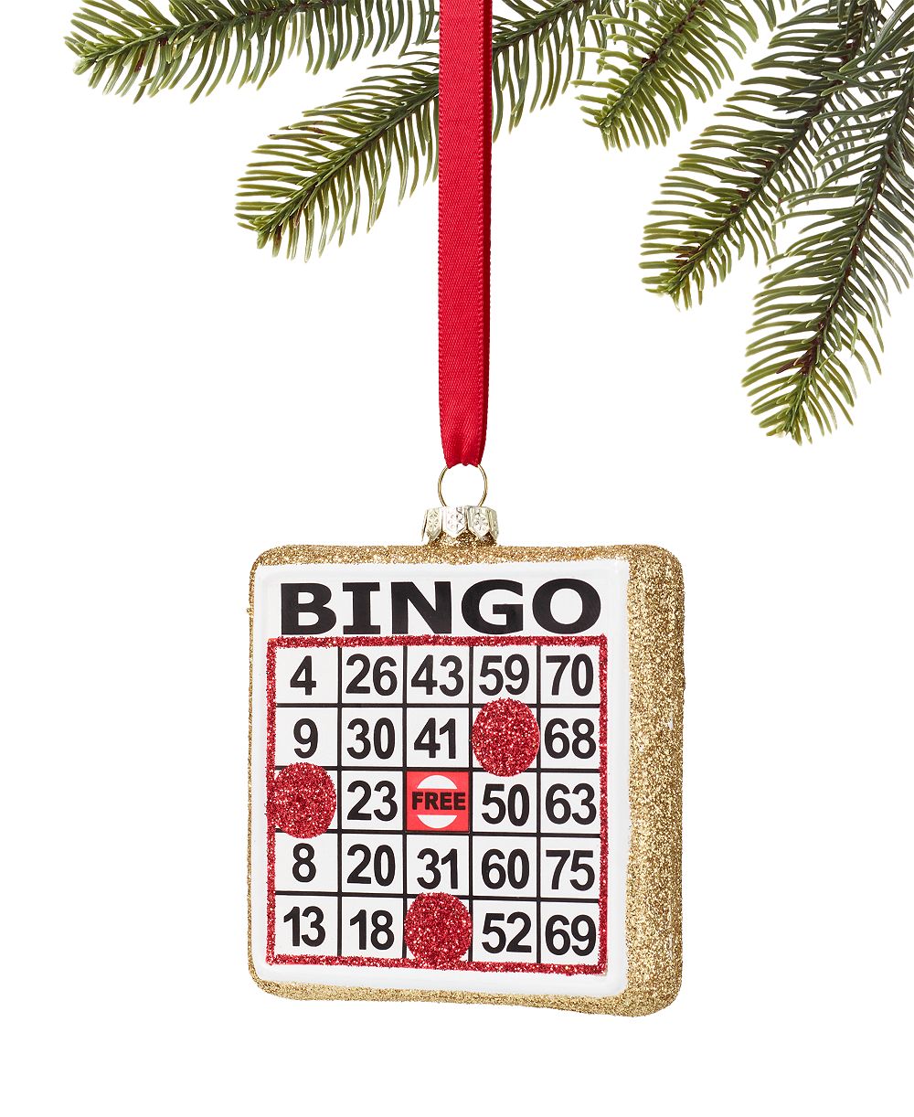 Holiday Lane Eclectic Charms Bingo Ornament