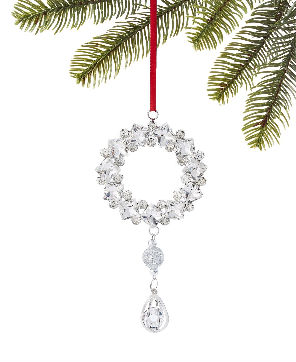Украшение Holiday Lane Jeweled Classics Sparkling Wreath Ornament