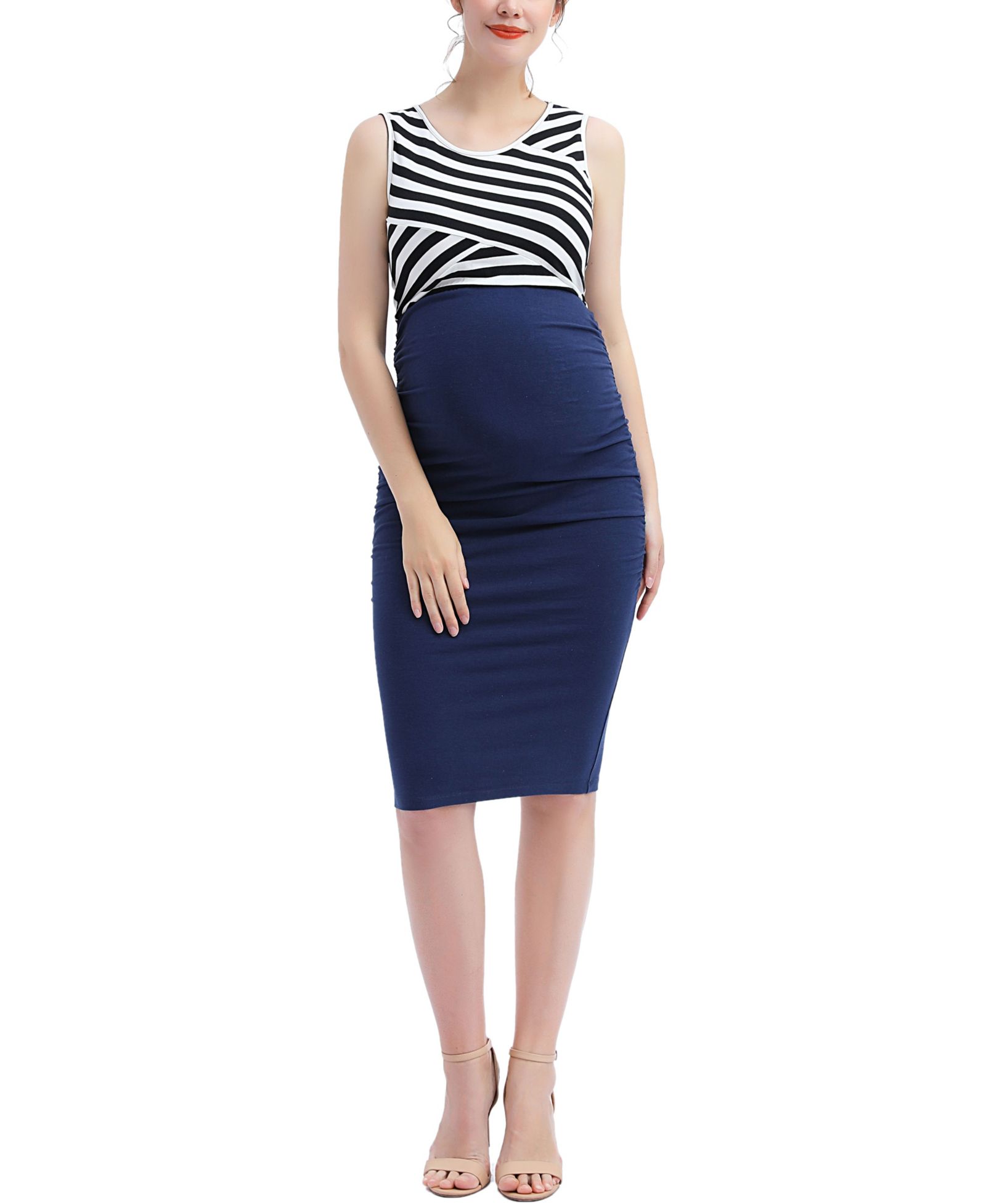 Платье миди kimi + kai Maternity Margot