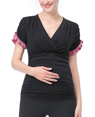 kimi + kai Женский топ для кормления Millie V Neck