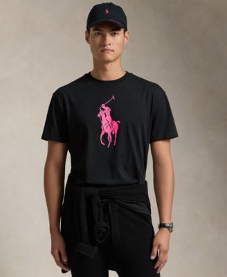 Polo Ralph Lauren Unisex Pink Pony Classic-Fit Jersey T-Shirt