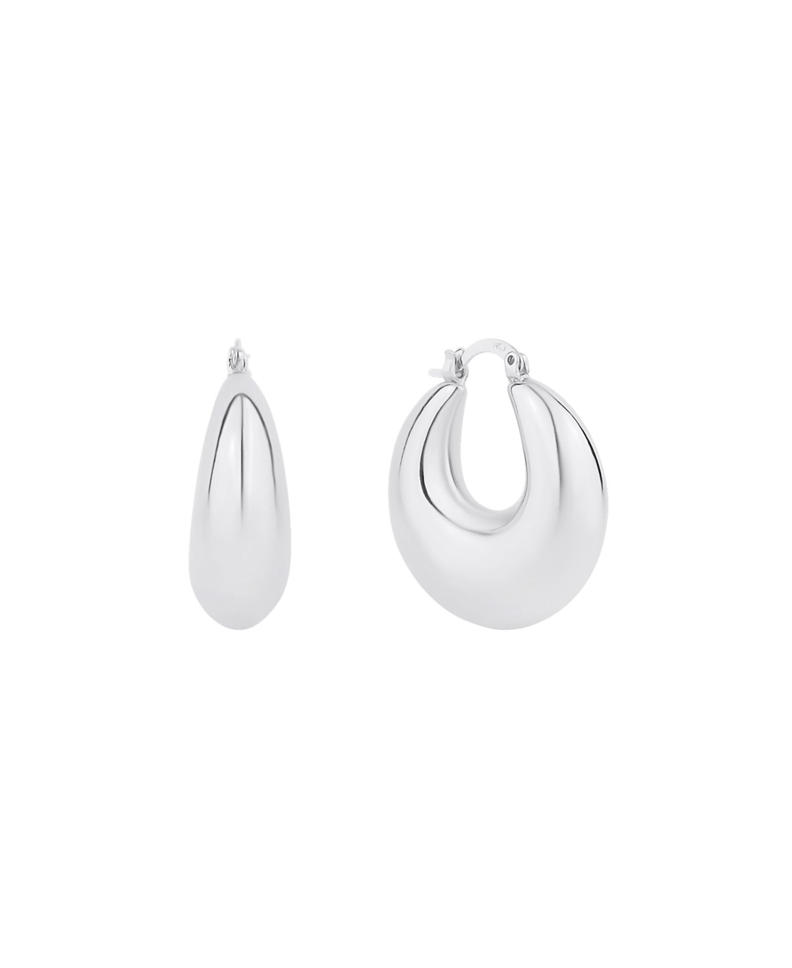Серьга-кольцо And Now This 18K Gold Plated или Silver Plated