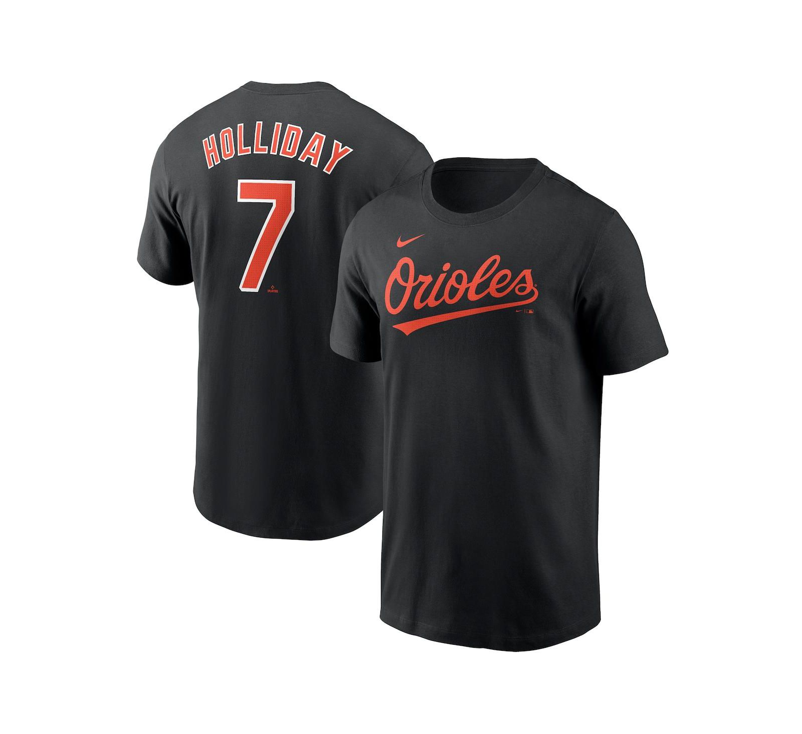 Мужская футболка Nike Black Baltimore Orioles Jackson Holliday Fuse