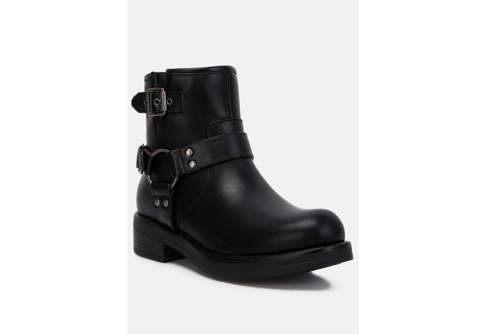 Женские ботинки London Rag Allux Brushed Faux Leather с пряжкой