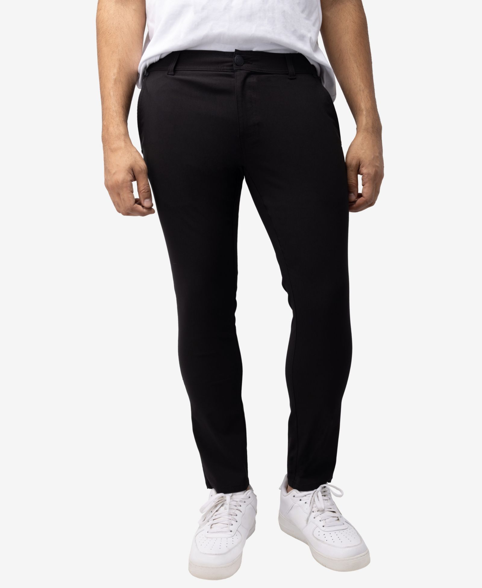 XRAY Men's Trouser Slit Patch Pocket Nylon Pants