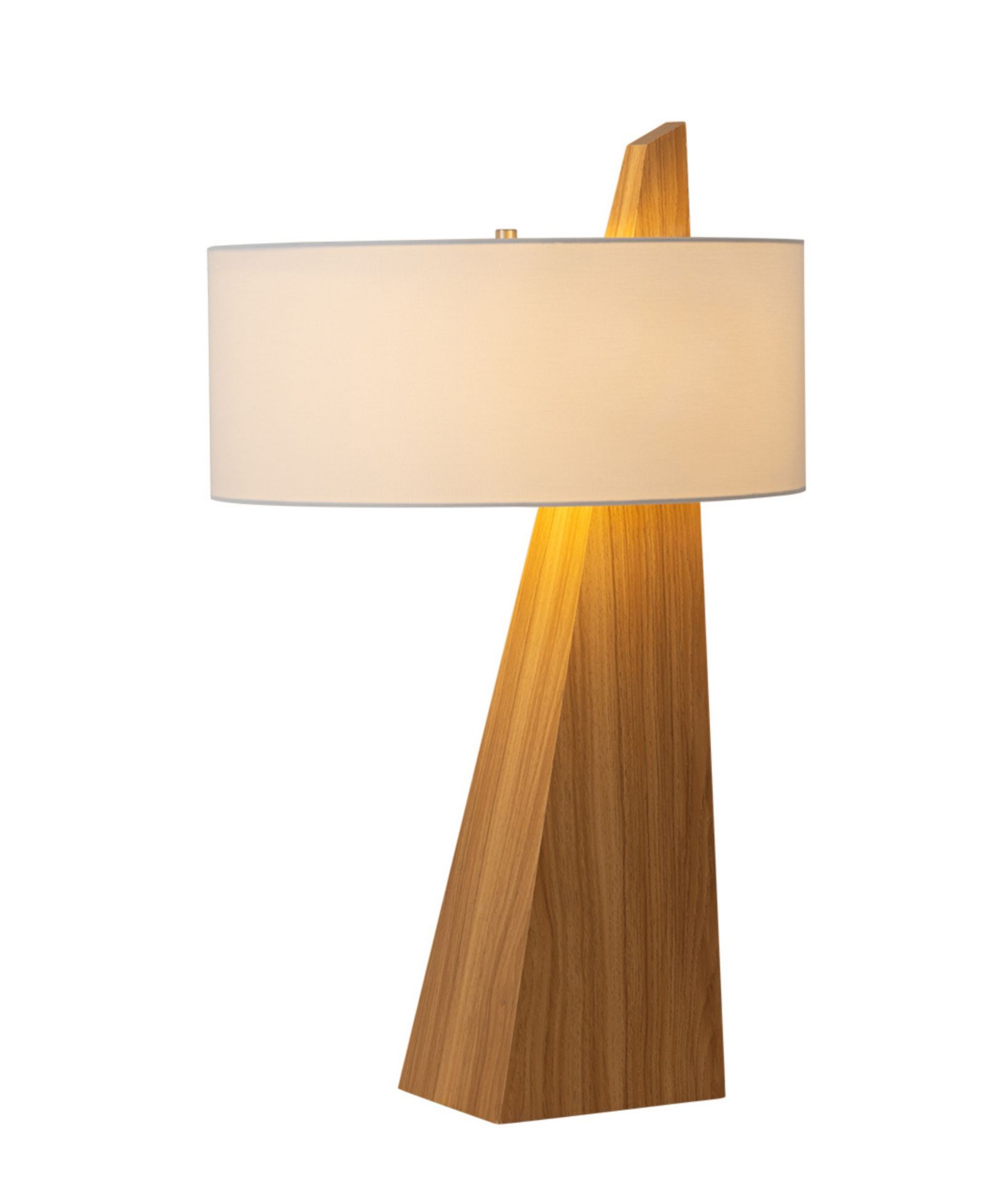 NOVA of California Obelisk 29" Linen On/Off Switch Table Lamp