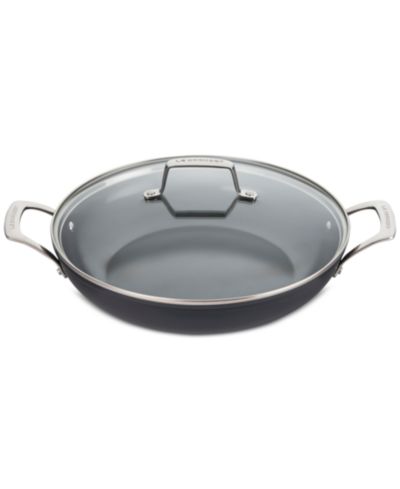 Керамическая жаровня Le Creuset Essential Nonstick 3.9-Qt. с прозрачной крышкой
