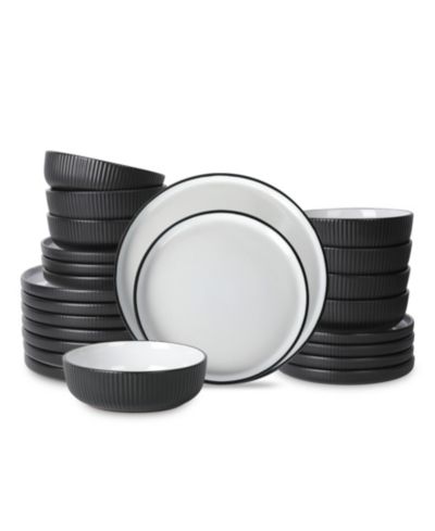 Christian Siriano Laro 24 Pc. Dinnerware Set, Service for 8