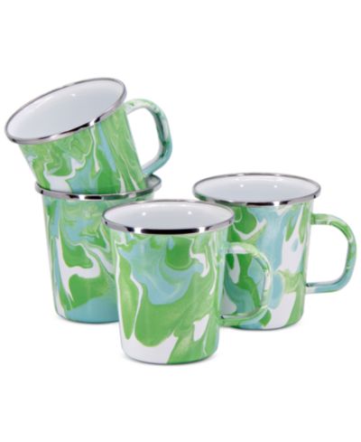 Golden Rabbit современные кружки Monet Latte, набор из 4 штук