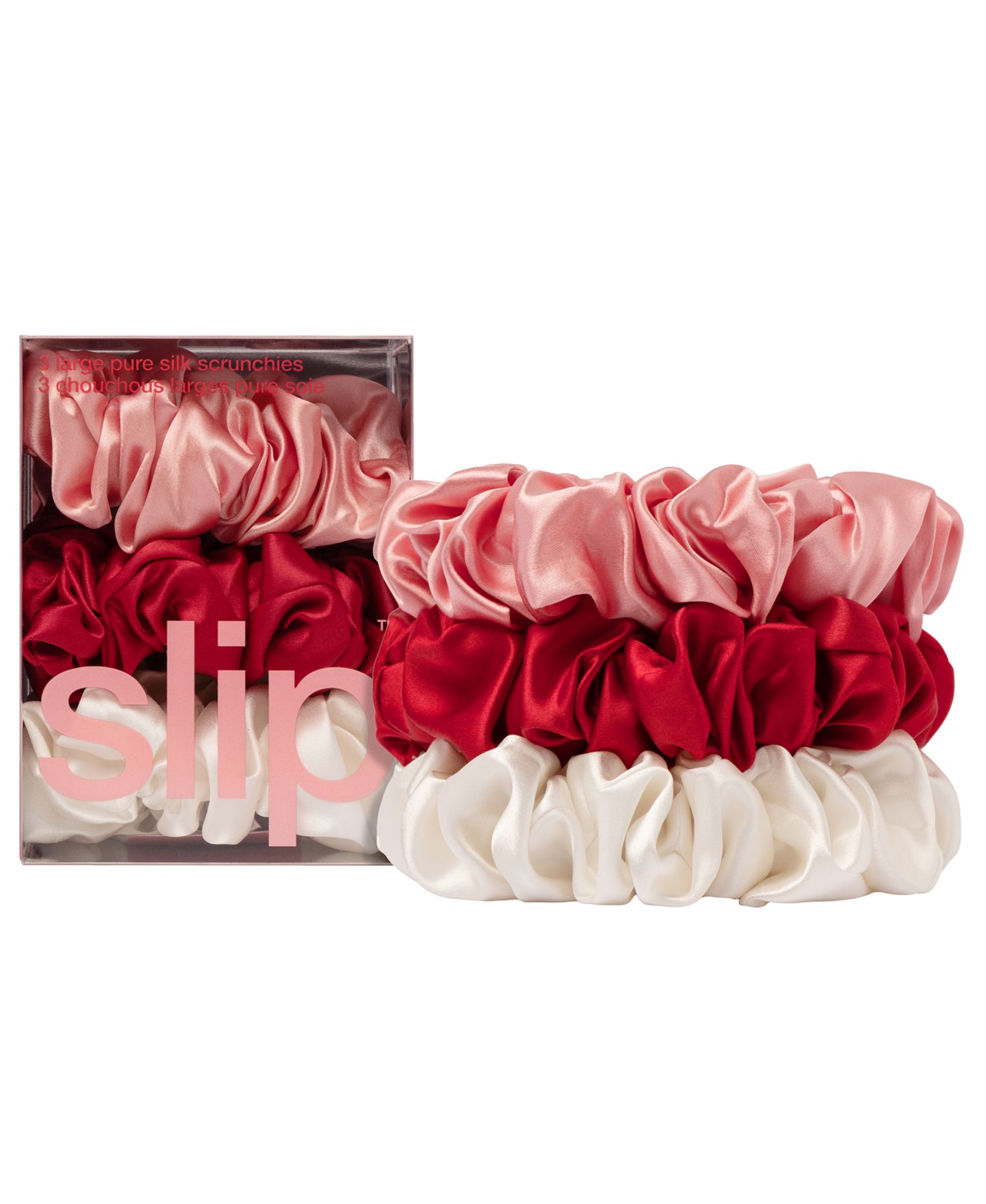 Slip 3-Pc. Pure Silk Large Scrunchies Set
