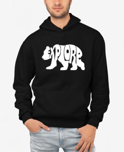 LA Pop Art Мужской худи с принтом Word Art