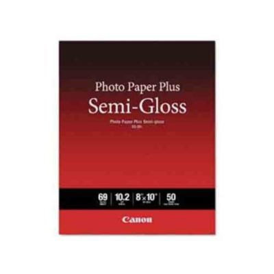 Canon Photo Paper Plus Semi-Gloss, 8x10", 50 Sheets