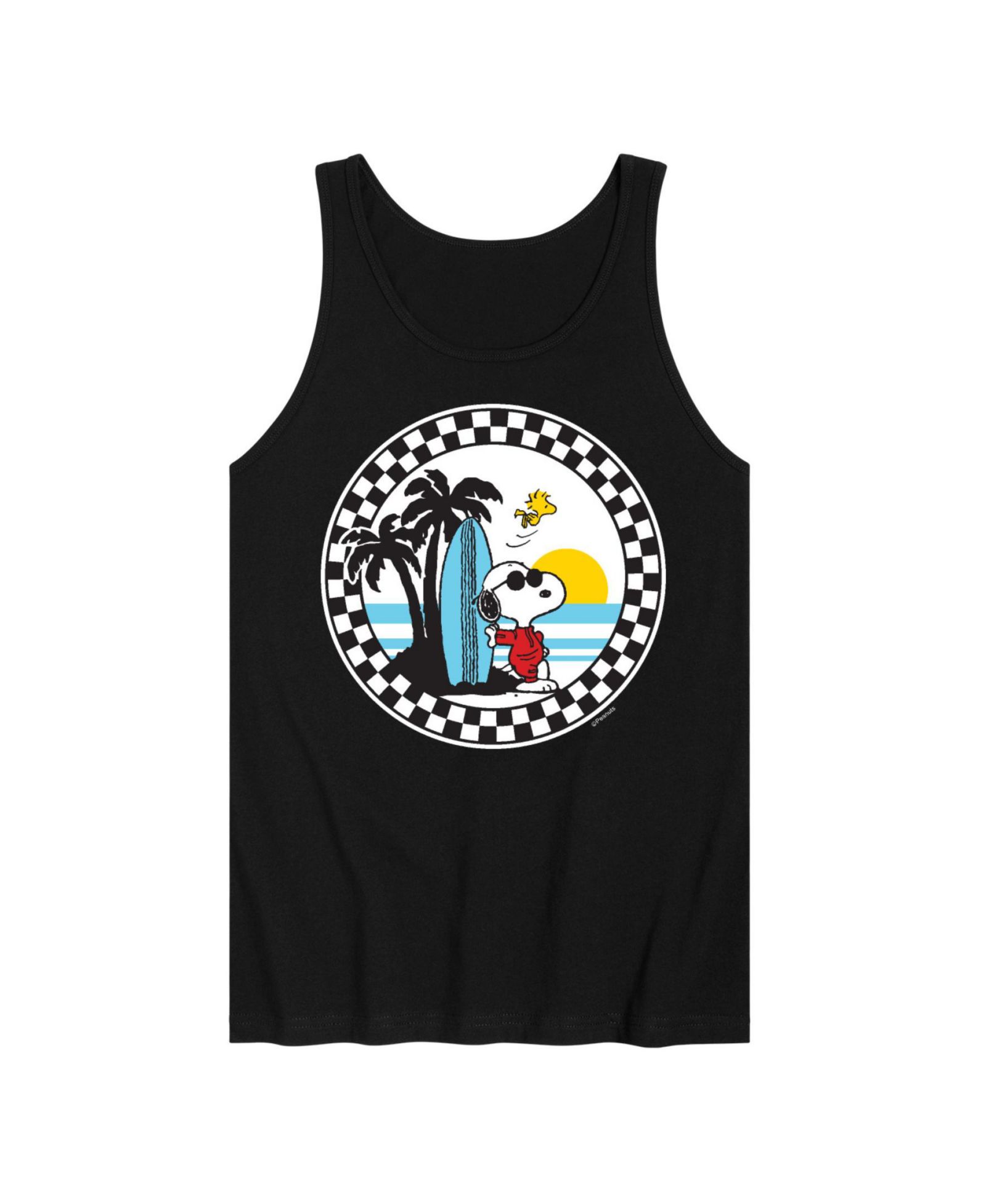 Мужская джерси-майка Hybrid Apparel Peanuts Summer