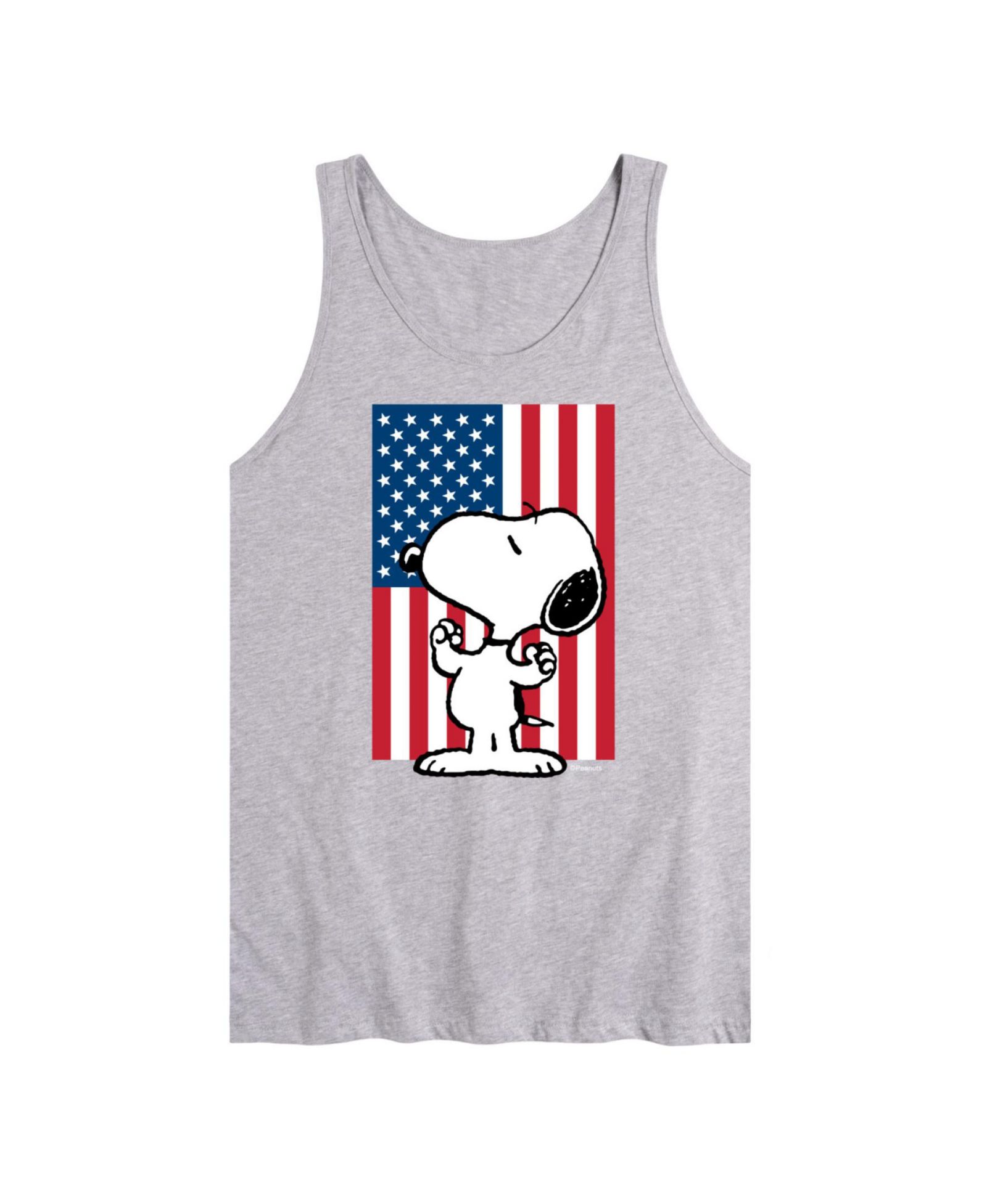 Мужской джерси-майка Hybrid Apparel Peanuts Flag