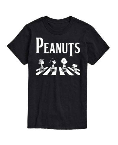 Мужская футболка Hybrid Apparel Peanuts Crossing Road с коротким рукавом