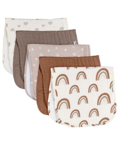 Муслиновые пеленки Gerber Stars, 5 шт.