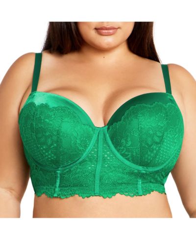 Женский бюстгальтер CITY CHIC Plus Size Allure Demi Longline