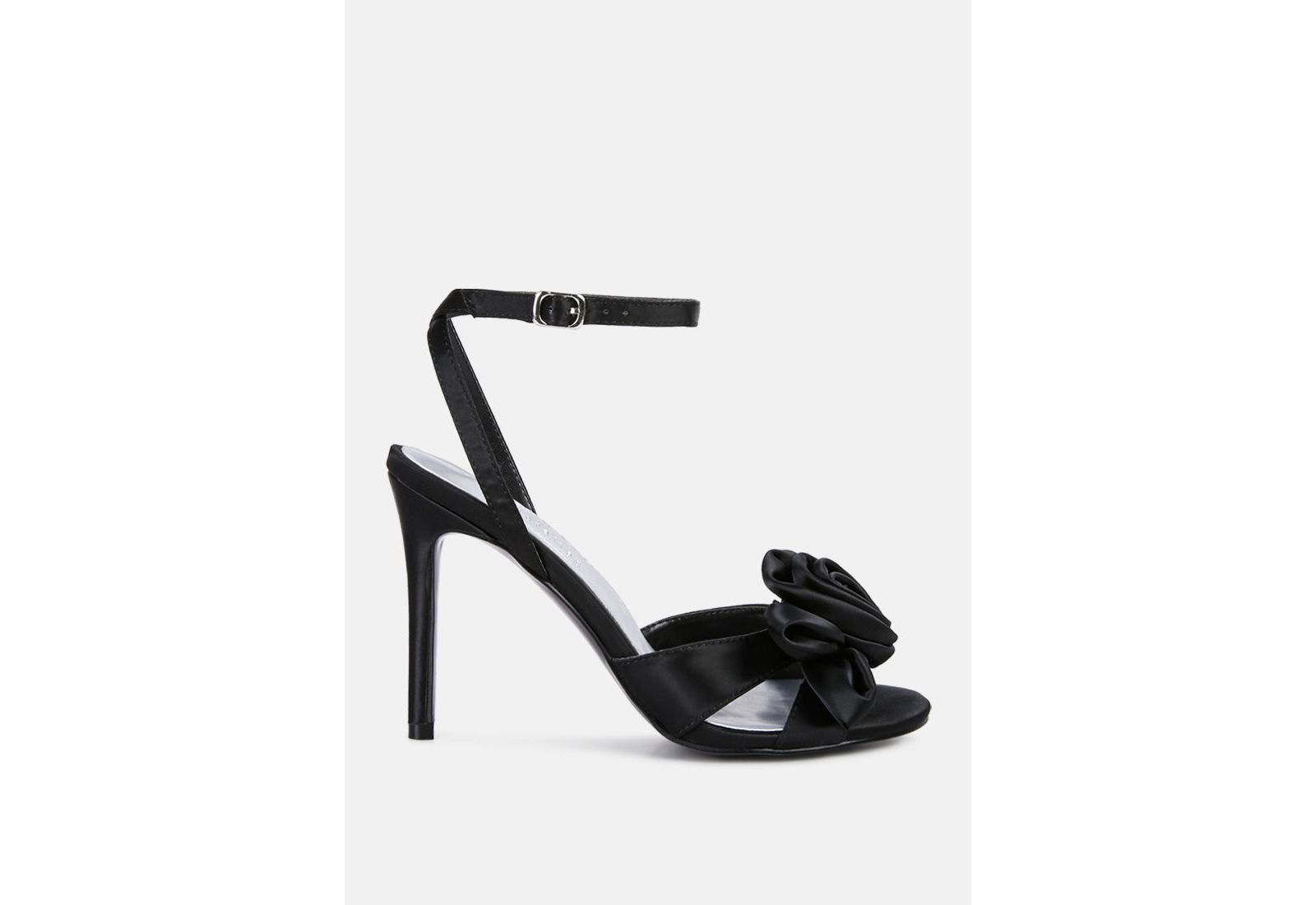 Rag and Co Womens Chaumet Rose Bow Embellished Sandals