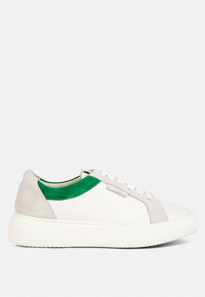 Кеды ENDLER Women's Color Block Leather