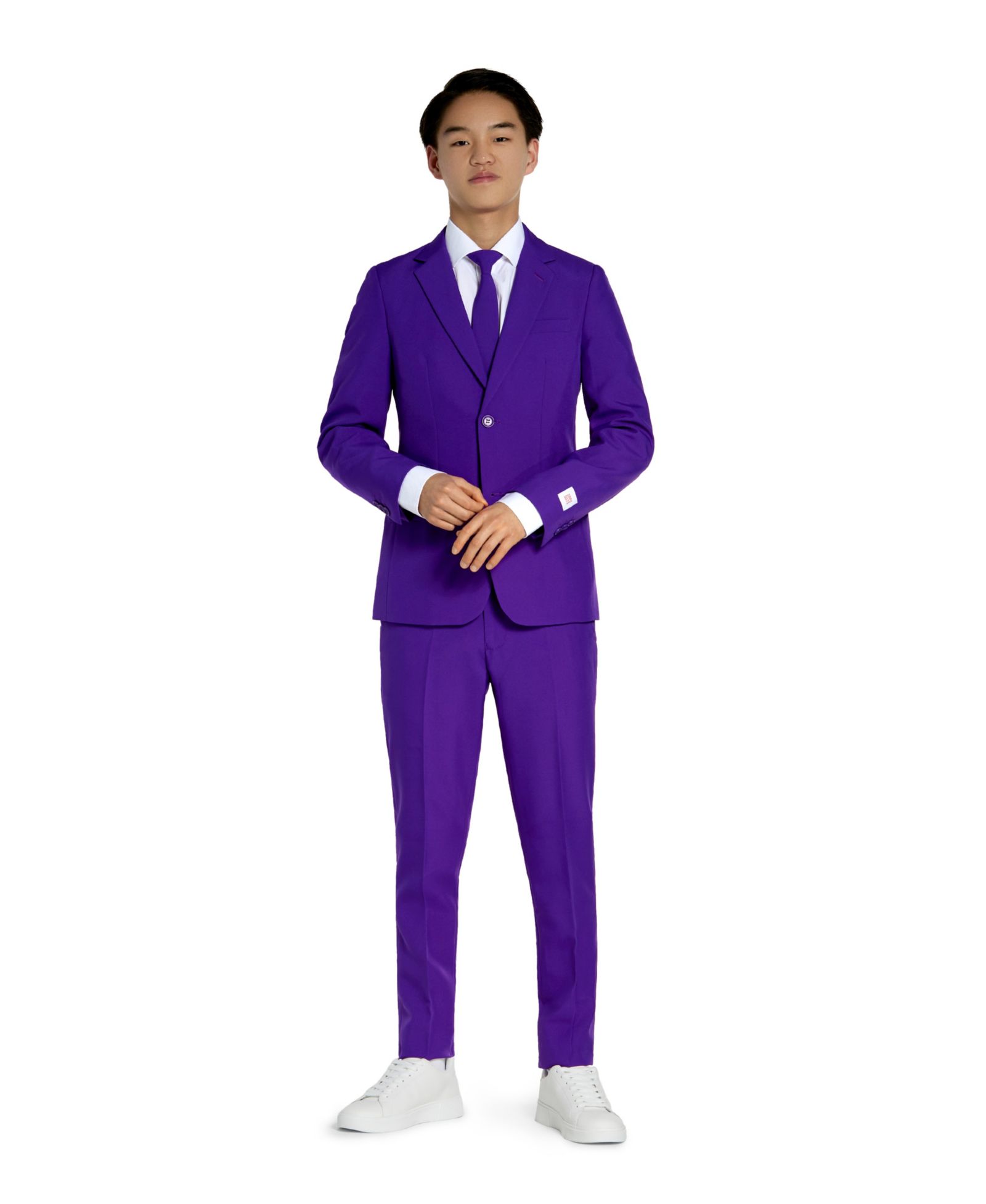 Костюм OppoSuits для мальчика, фиолетовый принц, 3 предмета