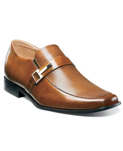 Stacy Adams Men's Beau Bit Perforated Leather Loafer
